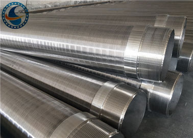 Low Carbon Steel Galvanized Water Well Screen Energy Saving With Large Open Area