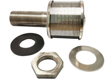 Stainless Steel 316L Johnson Water Filter Nozzle With Double Thread Couplings