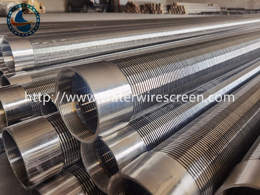 Grade 304 Stainless Steel V Shaped 219mm Wedge Wire Screen Pipe All Welded