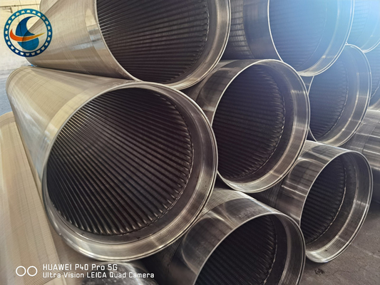 14 ιντσών OD 356mm από ανοξείδωτο χάλυβα Johnson Wire Screen με πεταμένα άκρα