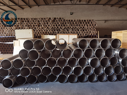 SS304 Rod Based Johnson Type Well Screen 70 Bar Δυνατότητα κατάρρευσης
