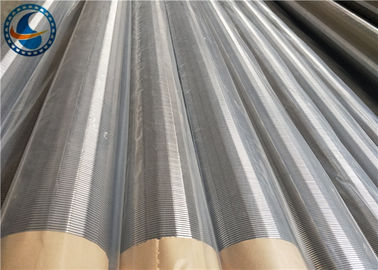 273mm μη μαγνητική οθόνη καλωδίων νερού αυλακώσεων ανοξείδωτου Vee διαμορφωμένη συνεχής