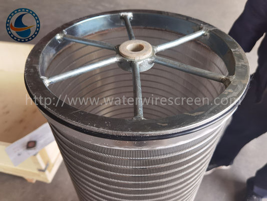 Ανοξείδωτο 304 Johnson 0.5mm αντίστροφη οθόνη καλωδίων σφηνών αυλακώσεων