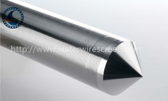 Τύπος Dia Johnson 125mm συνεχής αυλάκωση σωλήνων οθόνης καλωδίων σφηνών