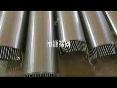 σωλήνας οθόνης ελέγχου άμμου φρεατίων νερού ανοξείδωτου για το φίλτρο