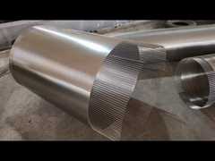 Αντίστροφο προφίλ V Wire Screen / Wedge Wire Screen για τη βιομηχανία πετρελαίου