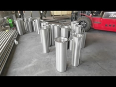 Σωλήνας οθόνης σφήνας από ανοξείδωτο χάλυβα 316L σε σχήμα V