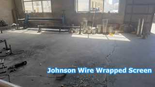 75 bar OD 12-3/4" Slot 30 Johnson Wire Wrapped Screen