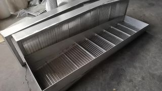 Επίπεδη οθόνη SS316L VEE για μηχανικό φιλτράρισμα