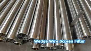 OD 75mm Wedge Wire Screen Filter Match with OD 2-3/8" Based Pipe